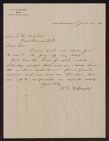 Letter from W. E. McDougle  to Francis W. Hughes
